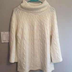 Women’s Alfani turtle neck sweater size large nwot